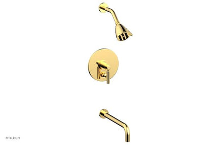 Phylrich - Basic Pressure Balance Tub and Shower Set - 12 Inch Spout - Lever Handle