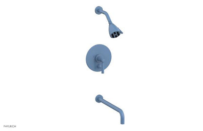 Phylrich - Basic Pressure Balance Tub and Shower Set - 14 Inch Spout - Lever Handle