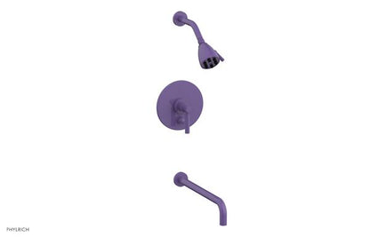 Phylrich - Basic Pressure Balance Tub and Shower Set - 14 Inch Spout - Lever Handle