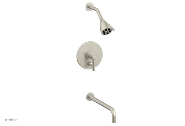 Phylrich - Basic Pressure Balance Tub and Shower Set - 14 Inch Spout - Lever Handle