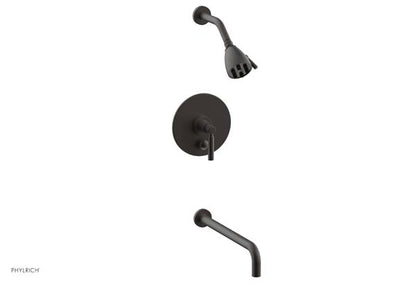 Phylrich - Basic Pressure Balance Tub and Shower Set - 14 Inch Spout - Lever Handle