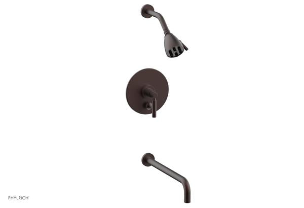 Phylrich - Basic Pressure Balance Tub and Shower Set - 14 Inch Spout - Lever Handle