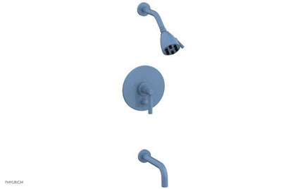 Phylrich - Basic Pressure Balance Tub and Shower Set - 7 1/2 Inch Spout - Lever Handle