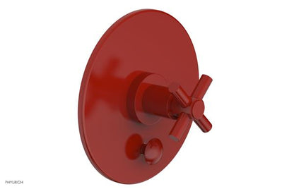 Phylrich - Basic Pressure Balance Plate & Handle Trim Only - Cross Handle