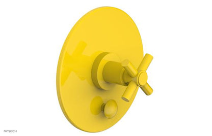 Phylrich - Basic Pressure Balance Plate & Handle Trim Only - Cross Handle