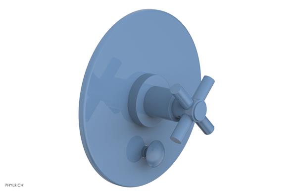 Phylrich - Basic Pressure Balance Plate & Handle Trim Only - Cross Handle