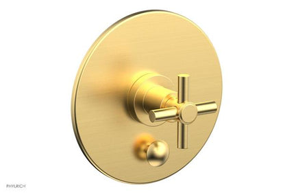 Phylrich - Basic Pressure Balance Plate & Handle Trim Only - Cross Handle