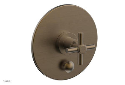 Phylrich - Basic Pressure Balance Plate & Handle Trim Only - Cross Handle