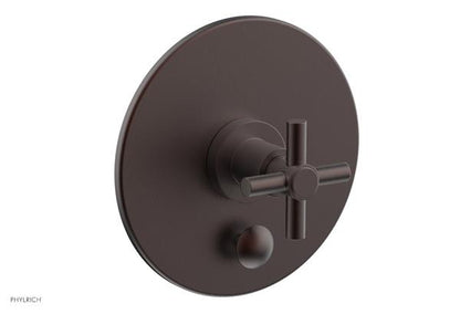 Phylrich - Basic Pressure Balance Plate & Handle Trim Only - Cross Handle