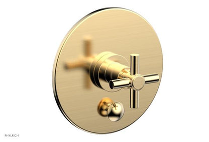 Phylrich - Basic Pressure Balance Plate & Handle Trim Only - Cross Handle