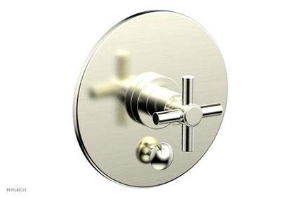 Phylrich - Basic Pressure Balance Plate & Handle Trim Only - Cross Handle