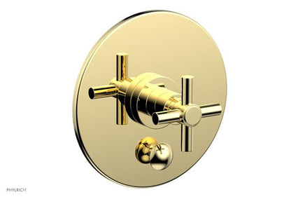 Phylrich - Basic Pressure Balance Plate & Handle Trim Only - Cross Handle