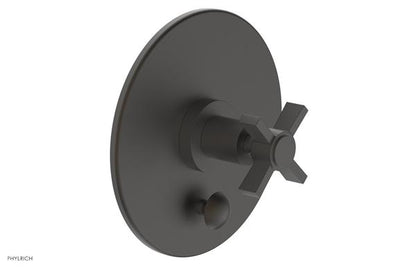 Phylrich - Basic Pressure Balance Plate & Handle Trim Only - Blade Cross Handle