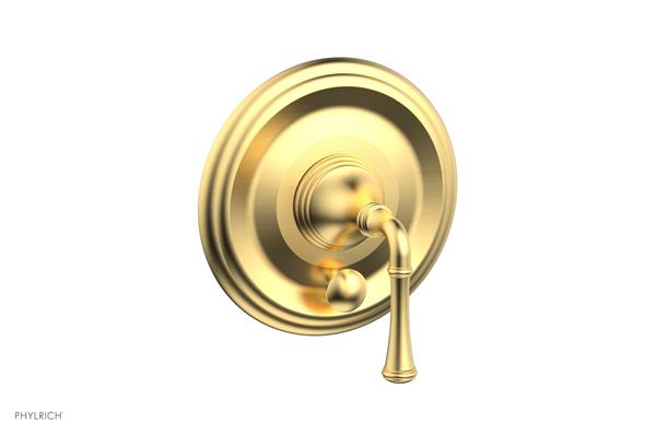 Phylrich - 3Ring Pressure Balance Plate & Handle Trim Only - Bent Lever