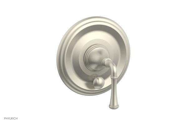 Phylrich - 3Ring Pressure Balance Plate & Handle Trim Only - Bent Lever