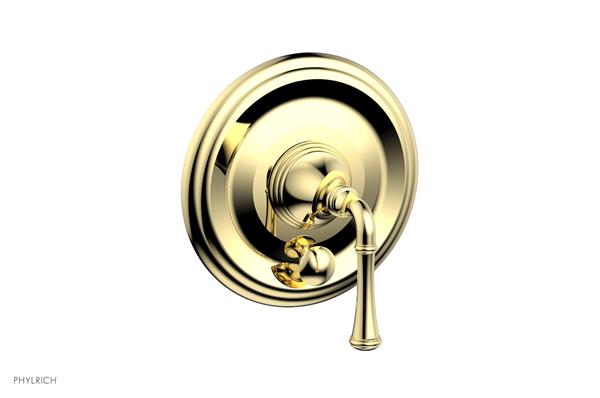 Phylrich - 3Ring Pressure Balance Plate & Handle Trim Only - Bent Lever