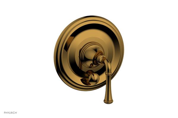 Phylrich - 3Ring Pressure Balance Plate & Handle Trim Only - Bent Lever