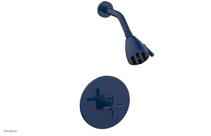 Phylrich - Basic Pressure Balance Shower Set - Tubular Cross Handle