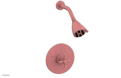 Phylrich - Basic Pressure Balance Shower Set - Tubular Cross Handle