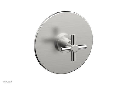 Phylrich - Basic Pressure Balance Plate & Handle Trim Only - Tubular Cross Handle