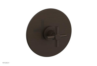 Phylrich - Basic Pressure Balance Plate & Handle Trim Only - Tubular Cross Handle