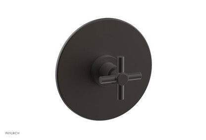 Phylrich - Basic Pressure Balance Plate & Handle Trim Only - Tubular Cross Handle