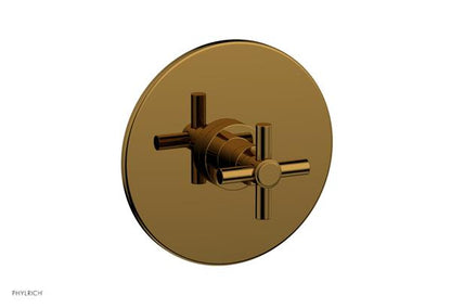 Phylrich - Basic Pressure Balance Plate & Handle Trim Only - Tubular Cross Handle