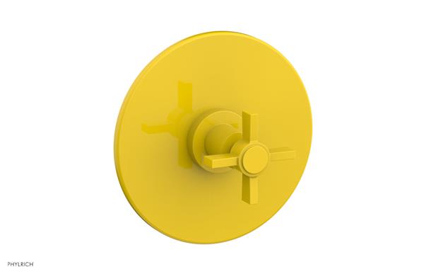 Phylrich - Basic Pressure Balance Plate & Handle Trim Only - Blade Cross Handle