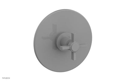 Phylrich - Basic Pressure Balance Plate & Handle Trim Only - Blade Cross Handle