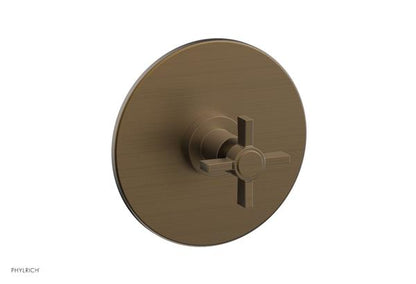 Phylrich - Basic Pressure Balance Plate & Handle Trim Only - Blade Cross Handle