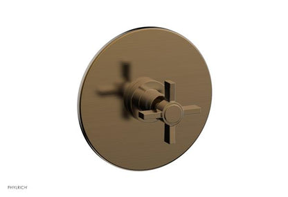 Phylrich - Basic Pressure Balance Plate & Handle Trim Only - Blade Cross Handle