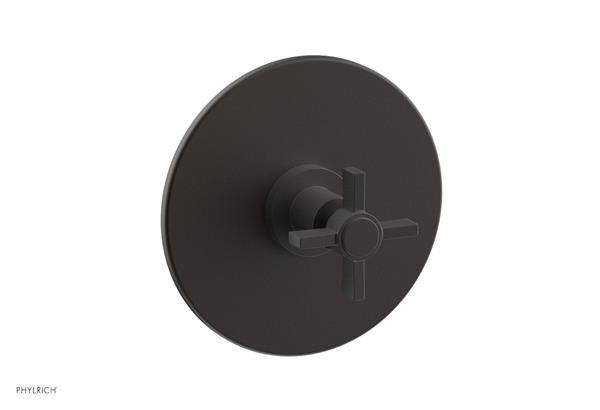 Phylrich - Basic Pressure Balance Plate & Handle Trim Only - Blade Cross Handle