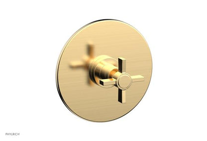 Phylrich - Basic Pressure Balance Plate & Handle Trim Only - Blade Cross Handle