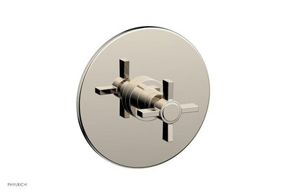 Phylrich - Basic Pressure Balance Plate & Handle Trim Only - Blade Cross Handle
