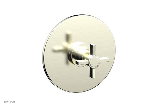 Phylrich - Basic Pressure Balance Plate & Handle Trim Only - Blade Cross Handle