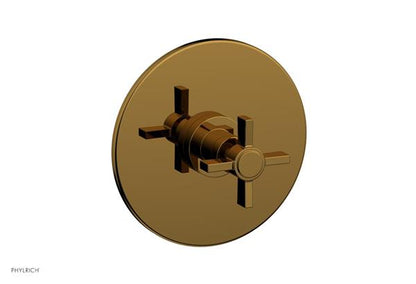 Phylrich - Basic Pressure Balance Plate & Handle Trim Only - Blade Cross Handle