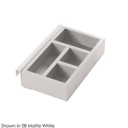 Lacava - Add-On Hanging Organizer Made Of Baltic Birch In Natural Finish And Brushed Stainless Steel Bracket