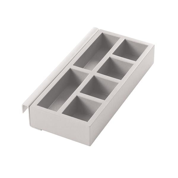 Lacava - Add-On Hanging Organizer Made Of Baltic Birch In Natural Finish And Brushed Stainless Steel Bracket