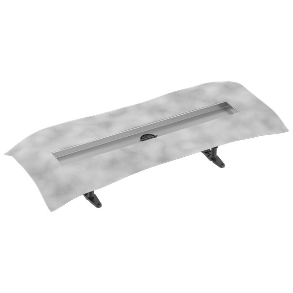 Delta - 24 Inch Linear Shower Drain Rough