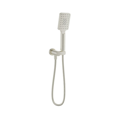 Baril - 3-spray anti-limestone hand shower on wall-mounted supply elbow