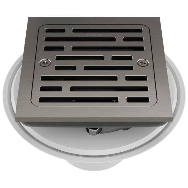 Delta - 4 Inch Tile-In Square Shower Drain
