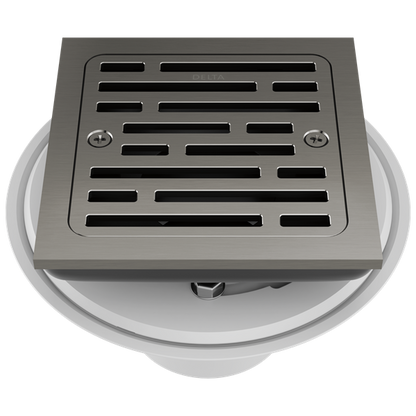 Delta - 4 Inch Tile-In Square Shower Drain