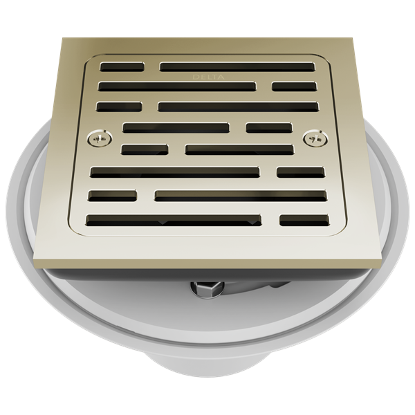 Delta - 4 Inch Tile-In Square Shower Drain