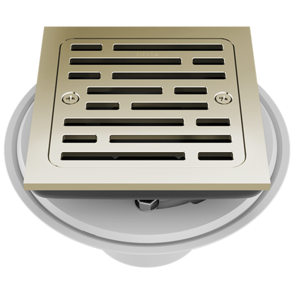 Delta - 4 Inch Tile-In Square Shower Drain