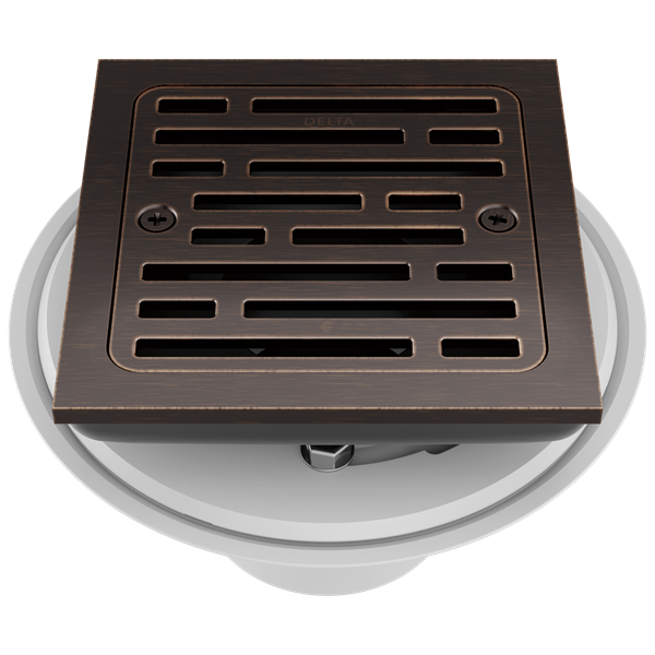 Delta - 4 Inch Tile-In Square Shower Drain