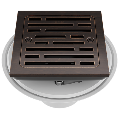 Delta - 4 Inch Tile-In Square Shower Drain