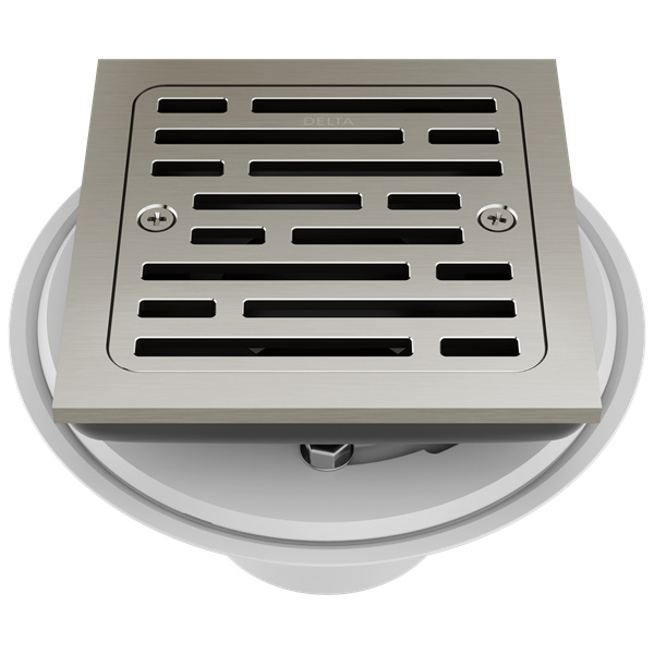 Delta - 4 Inch Tile-In Square Shower Drain