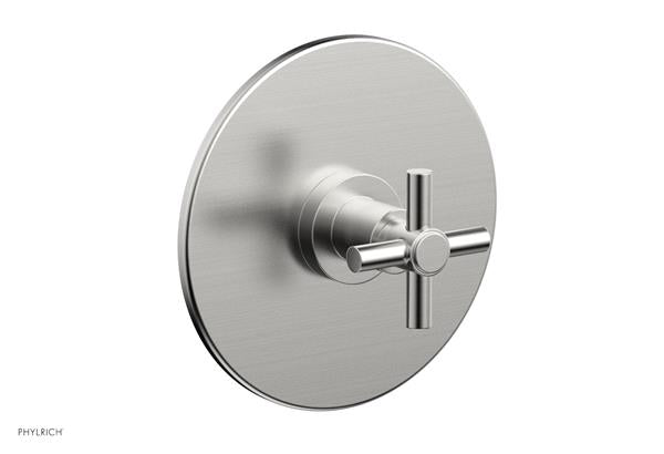 Phylrich - Basic Thermostatic Shower Trim - Tubular Cross Handle