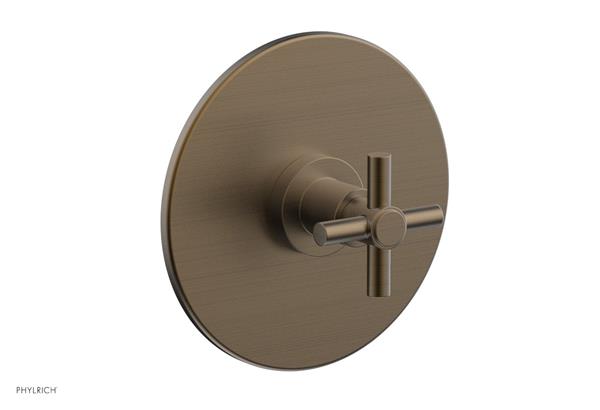 Phylrich - Basic Thermostatic Shower Trim - Tubular Cross Handle