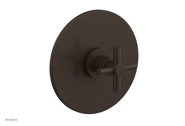 Phylrich - Basic Thermostatic Shower Trim - Tubular Cross Handle